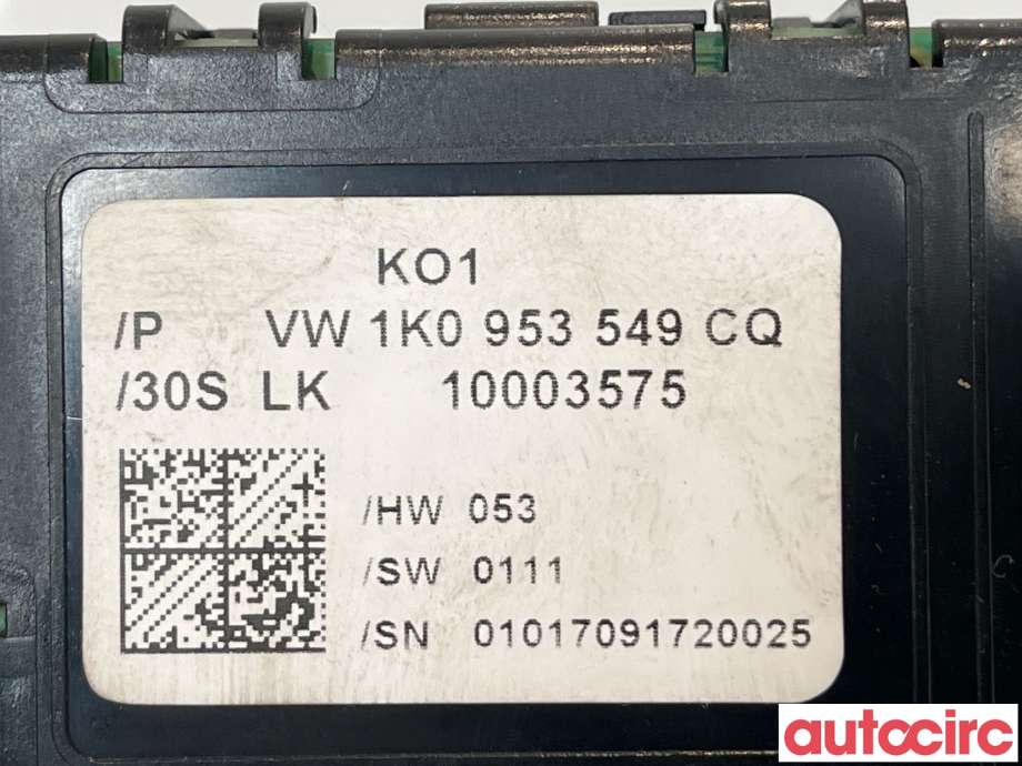 Styreenhet diverse til VW Golf VI 2008-2012  (VOLKSWAGEN|1K0953549CD)