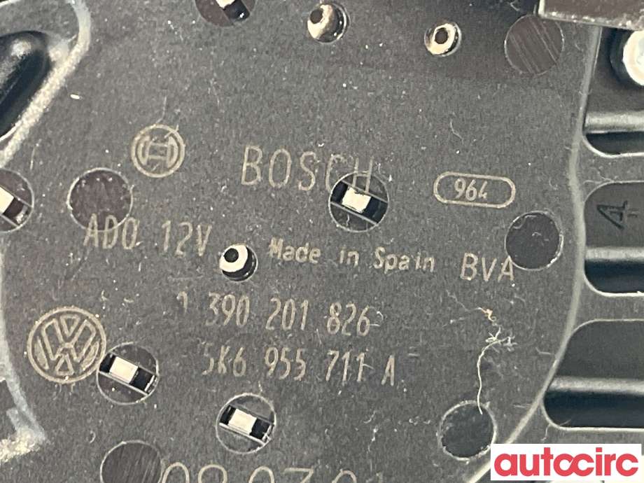 Viskermotor bakrute til VW Golf VI 2008-2012  (VOLKSWAGEN|5K6955711A)