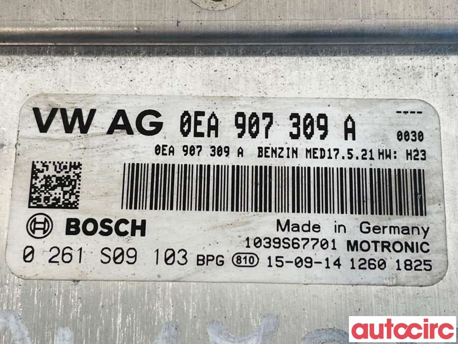 Styreenhet diverse til VW e-Golf 2014-2017 (Fase 1)  (VOLKSWAGEN|0EA906016A|0261S09103|0EA907309A)