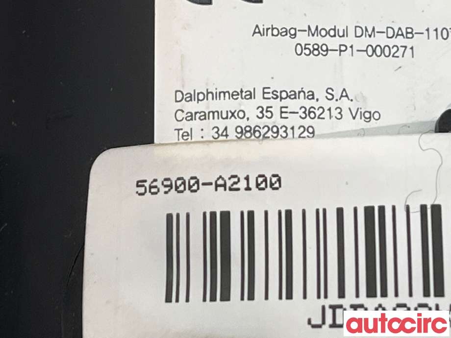 Airbag rattpute til Kia Cee
