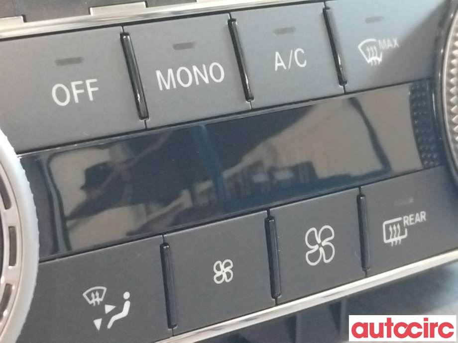 Varmeapparat betjening til Mercedes GLK 2008-2015 (X204) (X204) (MERCEDES|A2049009104)