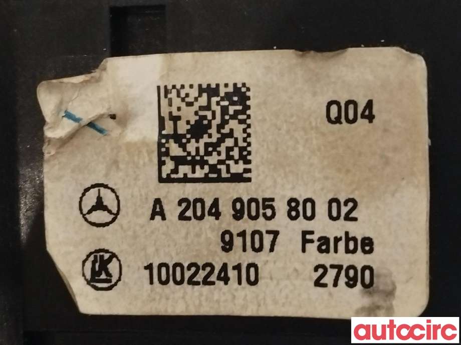 Bryter lys til Mercedes GLK 2008-2015 (X204) (X204) (MERCEDES|A2049058002||A2049053003)