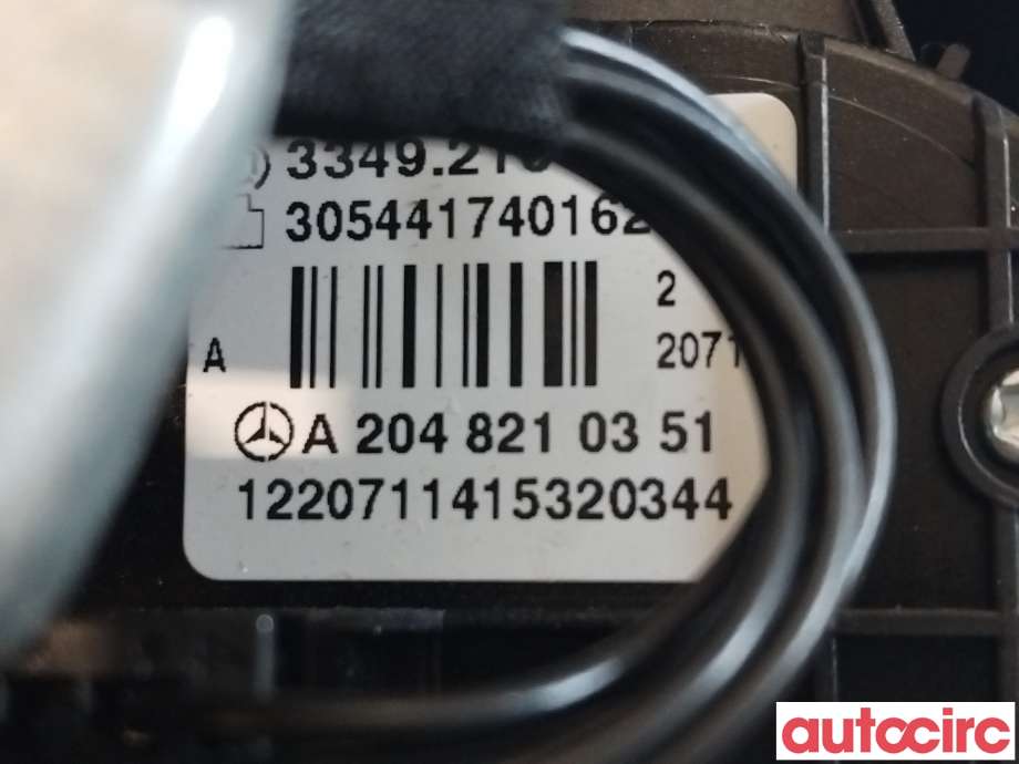 Airbag rattpute til Mercedes GLK 2008-2015 (X204) (X204) (MERCEDES|A20486056029116|A2048210351)