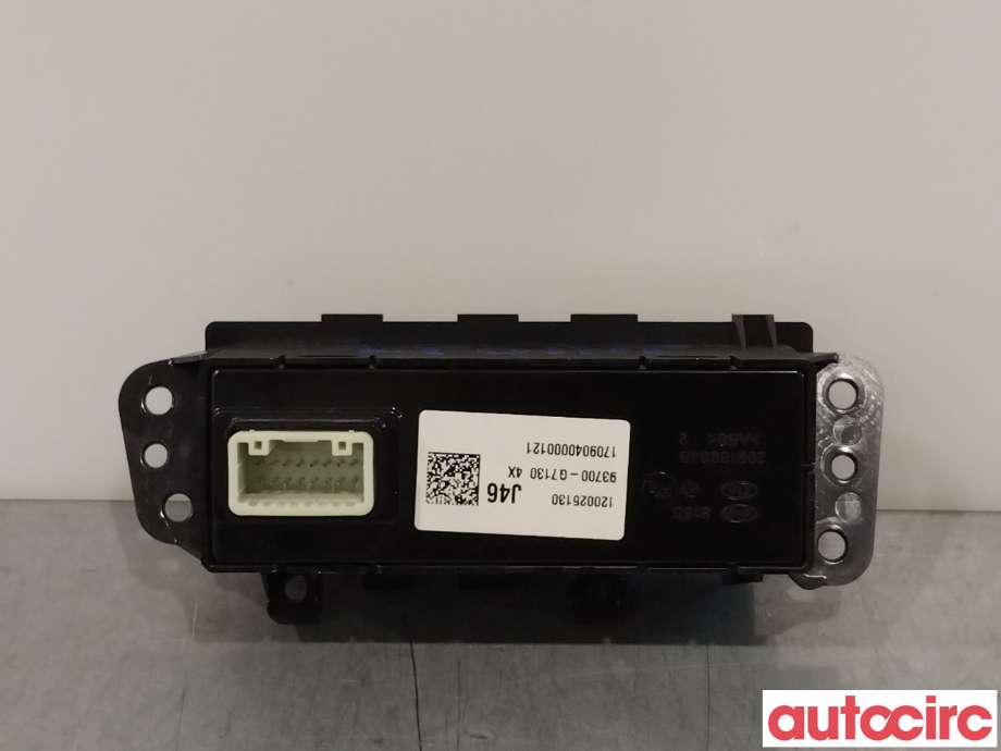 Bryter diverse til Hyundai Ioniq Electric 2016-2019 (Fase 1)  (HYUNDAI|93700G7130|93700-G7130)
