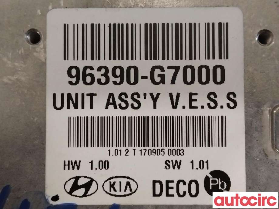 Styreenhet diverse til Hyundai Ioniq Electric 2016-2019 (Fase 1)  (HYUNDAI|96390G7000|96390-G7000)
