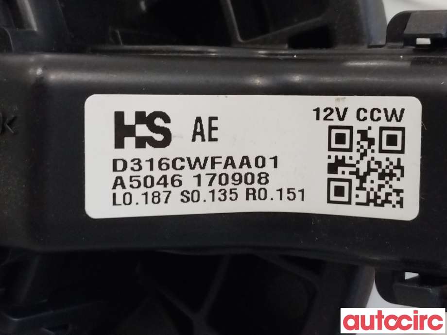 Varmeapparat motor til Hyundai Ioniq Electric 2016-2019 (Fase 1)  (HYUNDAI|97113G2000)