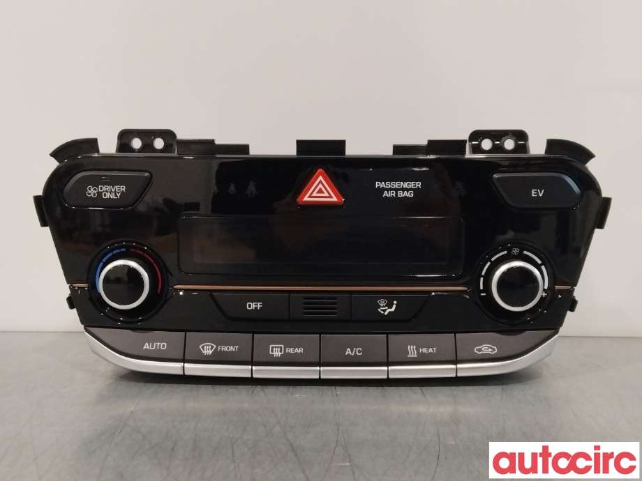 Varmeapparat betjening til Hyundai Ioniq Electric, 2016-2019 (Fase 1)  (HYUNDAI|97250G7060TKB)