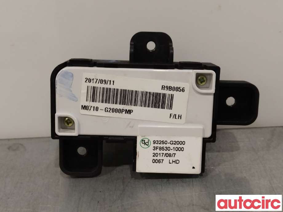 Bryterpanel førersete til Hyundai Ioniq Electric 2016-2019 (Fase 1)  (HYUNDAI|93250G20004X|93250-G2000)