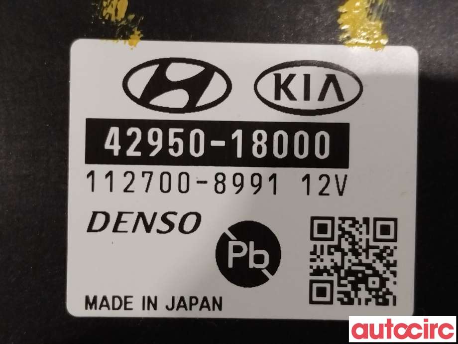 Styreenhet diverse til Hyundai Ioniq Electric 2016-2019 (Fase 1)  (HYUNDAI|4295018000|42950-18000)