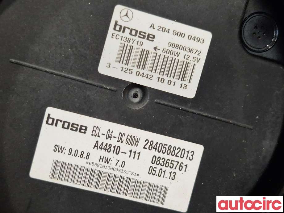 Kjølevifte til Mercedes A-Klasse 2012-2018 (W176) (W176) (MERCEDES|A2049061403|)