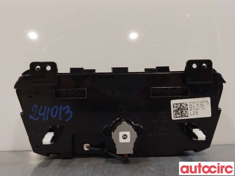 Varmeapparat betjening til Hyundai Ioniq Electric 2016-2019 (Fase 1)  (HYUNDAI|97250G7060TKB|97250-G7060TKB)
