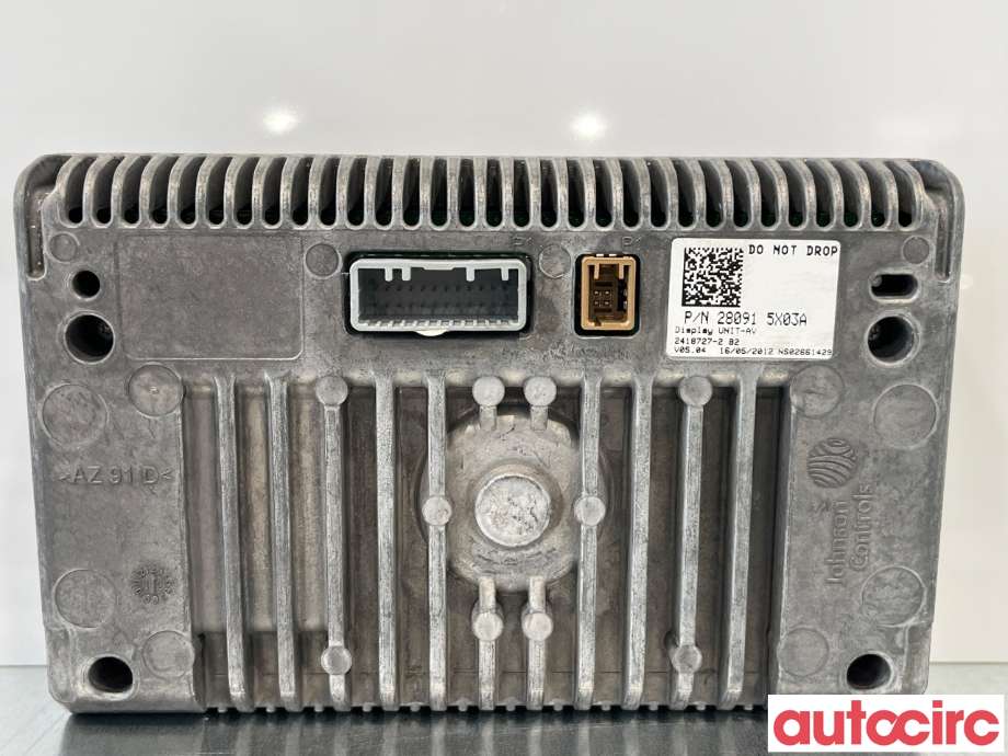 Multimedia display (MCU - Media Controller Unit) til Nissan Pathfinder 2010-2014 (Fase 2) (R51) (R51) (NISSAN|280915X03C|280915X03A)