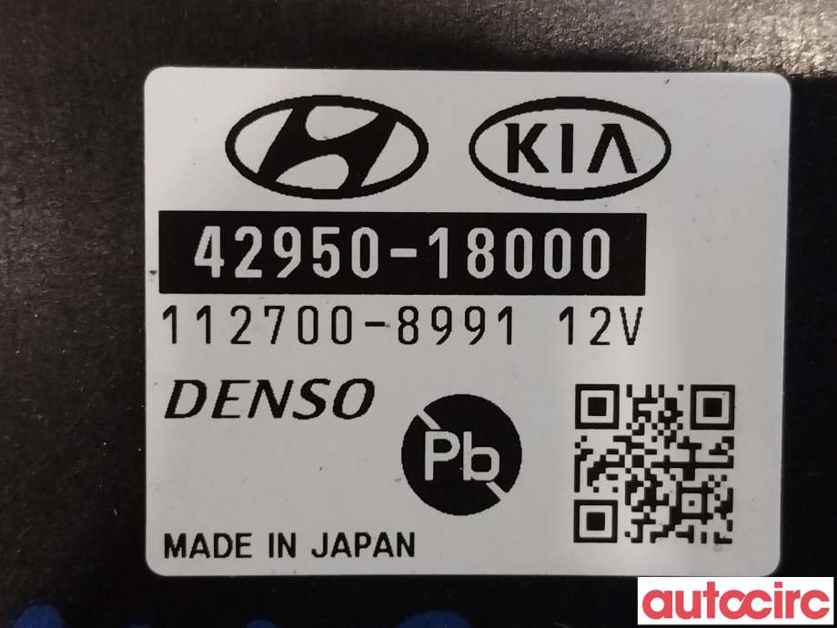 Styreenhet diverse til Hyundai Ioniq Electric 2016-2019 (Fase 1)  (HYUNDAI|4295018000|42950-18000)