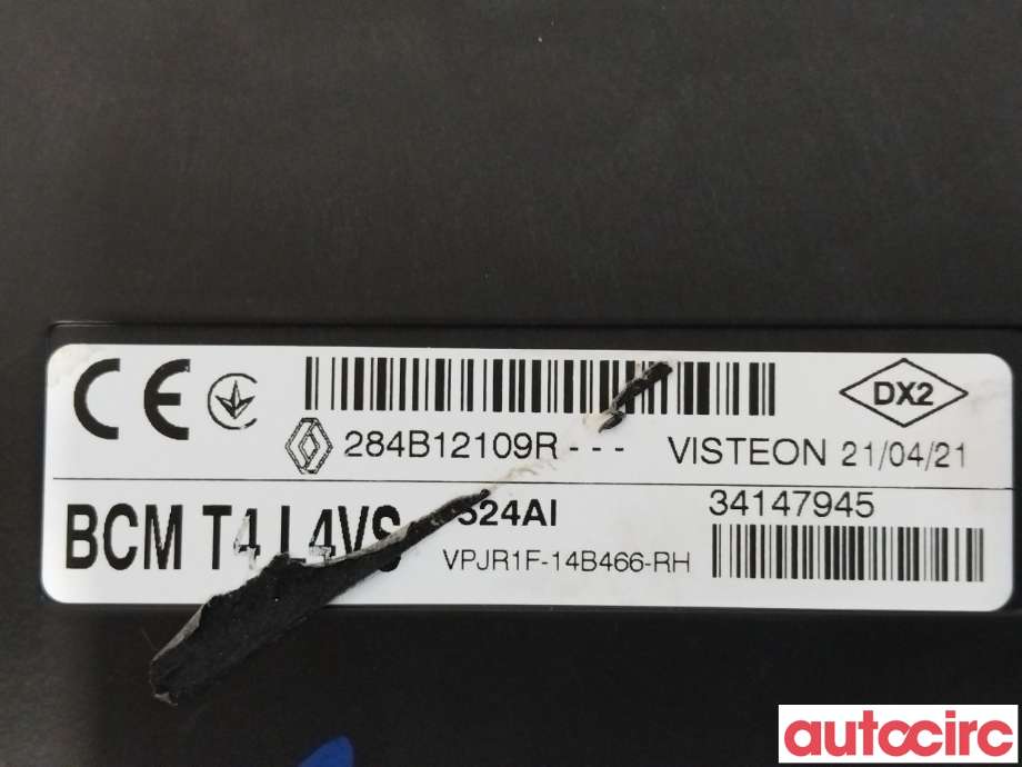 Styreenhet comfort (BCM) til Nissan NV300 2016-->>  (NISSAN|284B100Q1K|284B100Q1D|284B12109R)