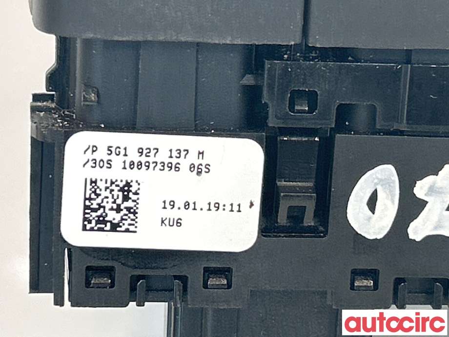 Bryter diverse til VW e-Golf 2017-2020 (Fase 2)  (VOLKSWAGEN|5G1927137M)