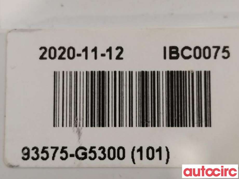 Bryter ruteheis til Kia Niro 2021-->>  (KIA|93575G5300|93575-G5300)