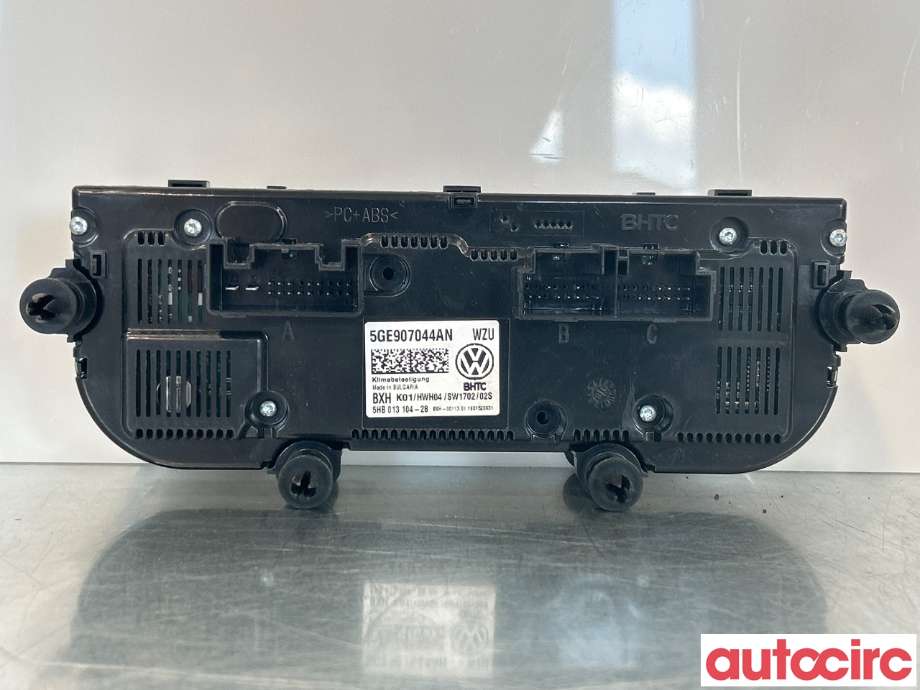 Varmeapparat betjening til VW e-Golf 2017-2020 (Fase 2)  (VOLKSWAGEN|5GE907044AN|5HB013104-28)