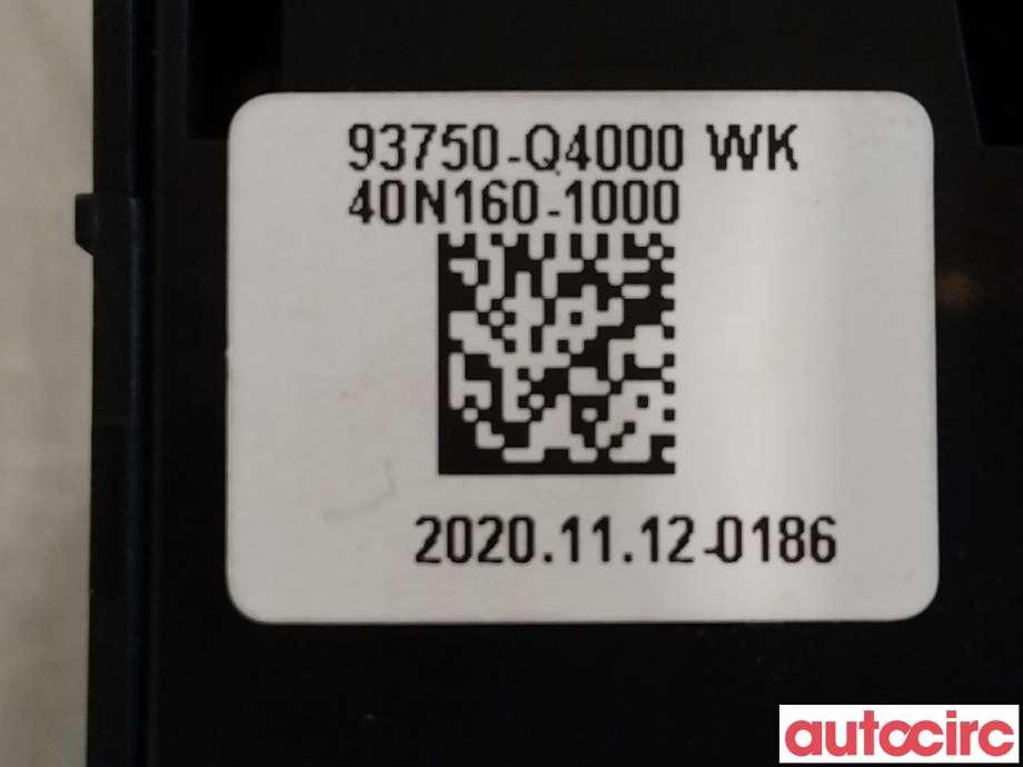 Bryter tanklokk til Kia Niro 2021-->>  (KIA|93750Q4000WK|93750-Q4000WK)