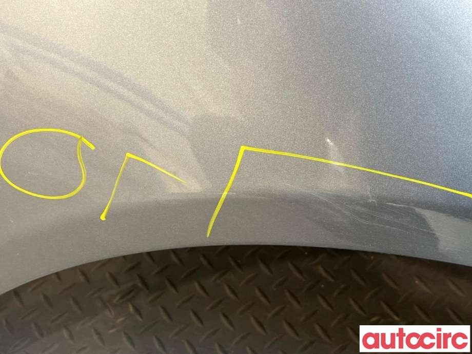 Skjerm høyre foran til Peugeot 308 2013-2021 (Type II)  (PEUGEOT|9802164280)