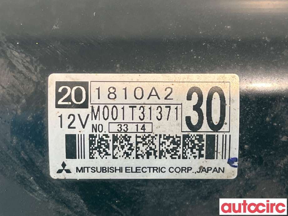 Starter diesel til Mitsubishi Outlander 2012-2015 (Type III, Fase 1)  (MITSUBISHI|1810A230|M001T31371)