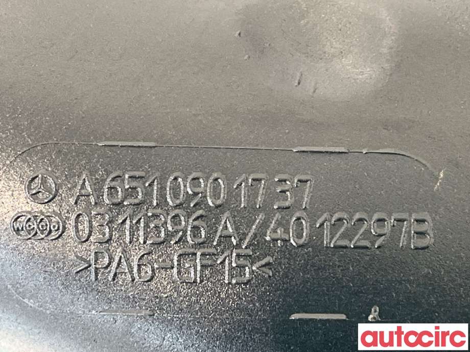 Turbo rør til Mercedes B-Klasse 2011-2018 (W246) (W246) (MERCEDES|A6510901737|)