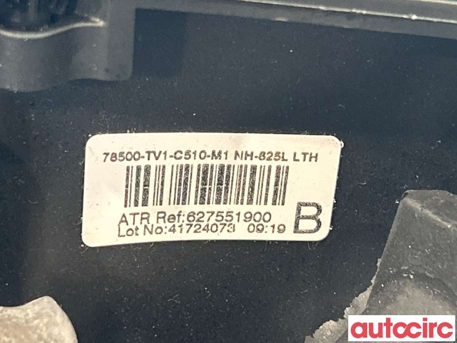 Ratt til Honda Civic 2012-2015 (Type IX, Fase 1)  (HONDA|78501-TV0-N81ZA|78500-TV1-C510)