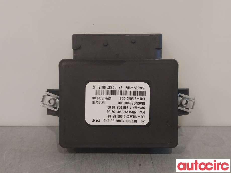 Styreenhet elektrisk parkbrems (EPB - Electric Parking Brake) til Mercedes B-Klasse 2011-2018 (W246) (W246) (MERCEDES|A2469003417|A2469006816)