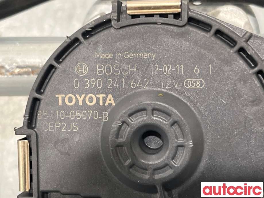 Viskermotor frontrute til Toyota Avensis 2009-2015 (Type III, Fase 1)  (TOYOTA|8501005080|0390241642|85110-05070)