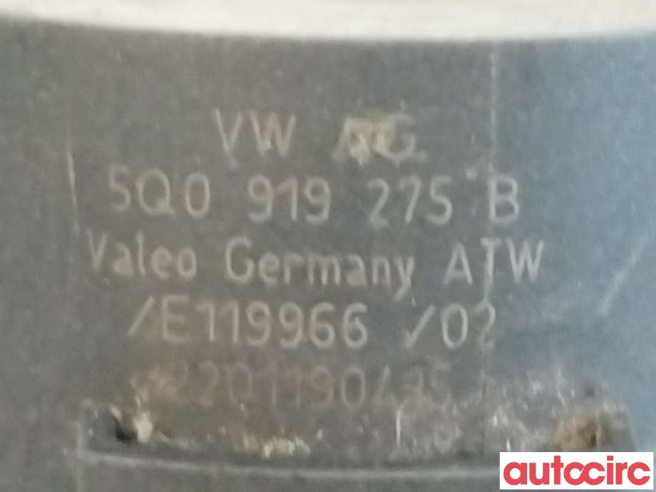 Parkeringssensor bak til VW e-Golf 2017-2020 (Fase 2)  (VOLKSWAGEN|5Q0919275B)