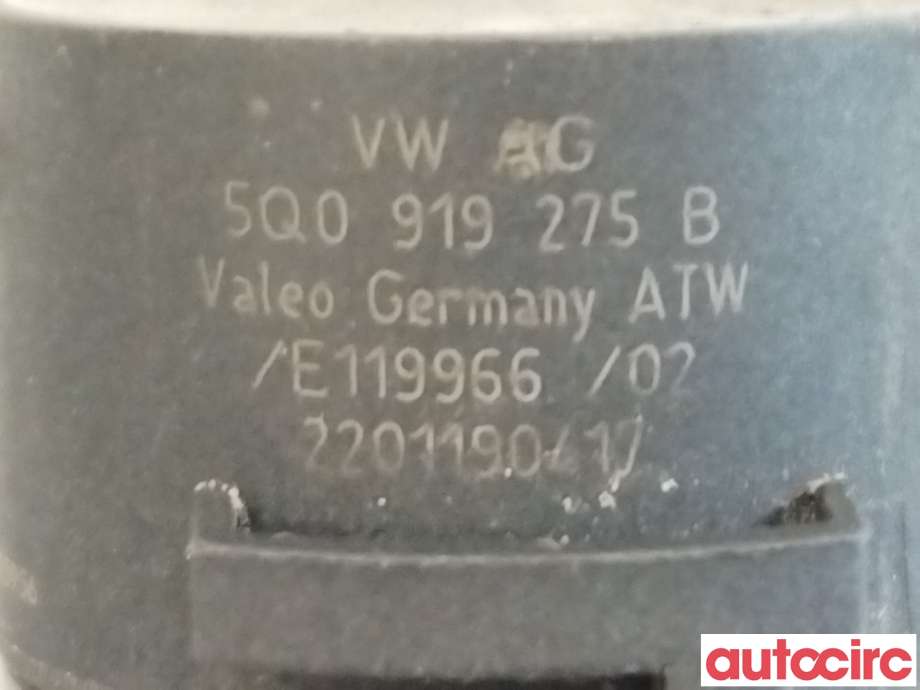 Parkeringssensor bak til VW e-Golf 2017-2020 (Fase 2)  (VOLKSWAGEN|5Q0919275B)