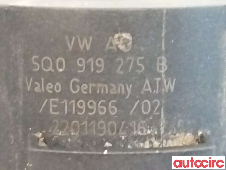 Parkeringssensor bak til VW e-Golf 2017-2020 (Fase 2) (VOLKSWAGEN|5Q0919275B)