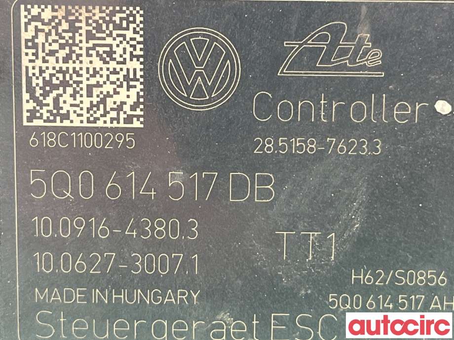 ABS sentral til VW e-Golf 2017-2020 (Fase 2) (VOLKSWAGEN|5Q0614517DB|100916-43803)