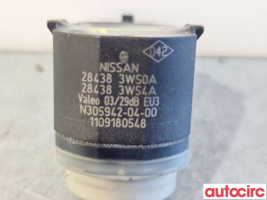 Parkeringssensor bak til Nissan Leaf 2018-->> (Type II)  (NISSAN|284383WS4A|)