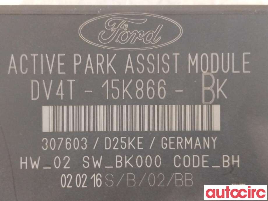 Styreenhet parkering til Ford Kuga 2013-2019 (FORD|1867336|DV4T-15K866-BK)