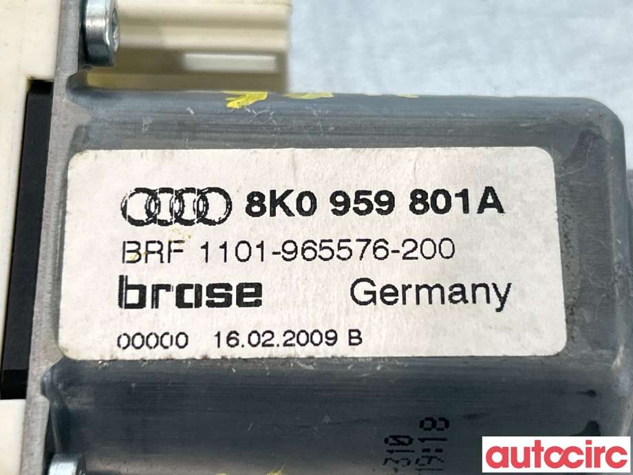 Ruteheis venstre foran til Audi A4, Allroad 2009-2016 (Type I) (B8) (B8) (AUDI|8T0959801B||8K0959801A)