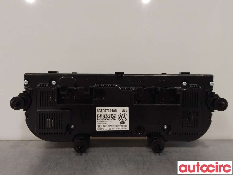 Varmeapparat betjening til VW e-Golf 2017-2020 (Fase 2)  (VOLKSWAGEN|5GE907044AN|5HB013104-28)