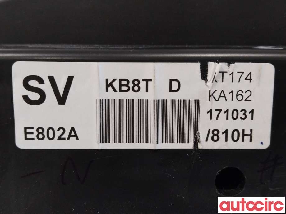 Instrumentpanel til Mazda CX-5 2017-->> (Type II)  (MAZDA|KB8T-55-430D|TK49-55430)
