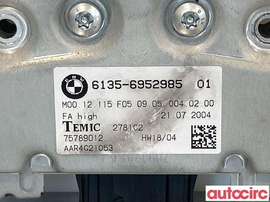 Styreenhet dør venstre foran til BMW 5-Serie 2003-2010 (E60/E61) (E60/E61) (BMW|61359110845|61356952985)