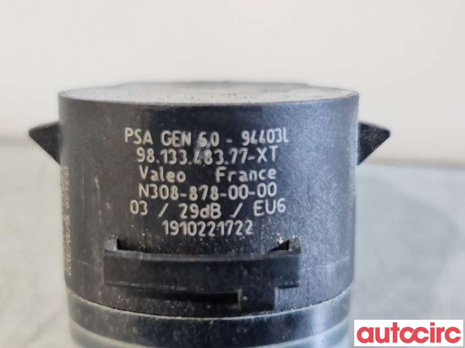 Parkeringssensor foran til Peugeot 308 2021-->> (Type III)  (PEUGEOT|1633559380||9813348377)