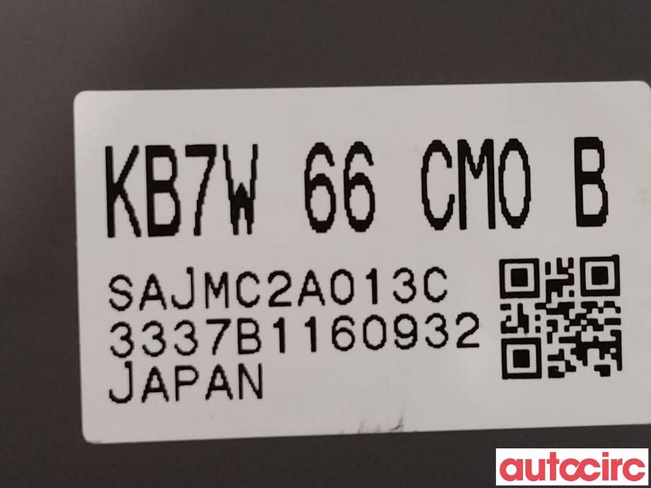 Bryter diverse til Mazda CX-5 2017-->> (Type II)  (MAZDA|KB7W-66-CM0F|KB7W-66-CM0B)