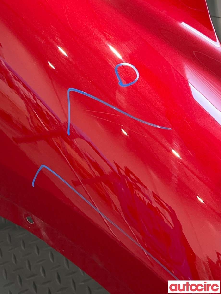 Skjerm høyre foran til Mazda CX-5 2012-2017 (Type I)  (MAZDA|KD5352111A|KD53-52-111A)