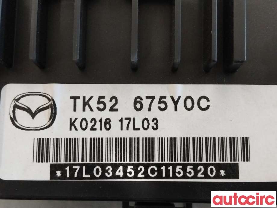 Styreenhet comfort (BCM) til Mazda CX-5 2017-->> (Type II)  (MAZDA|TK52-67-5Y0H|TK52-675Y0C)
