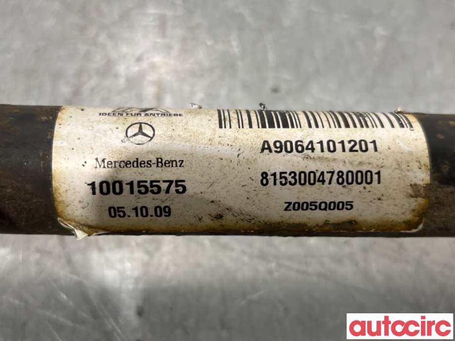 Mellomaksel fremre til Mercedes Sprinter 2006-2013 (Fase 1) (906) (906) (MERCEDES|A9064101201|10015575)