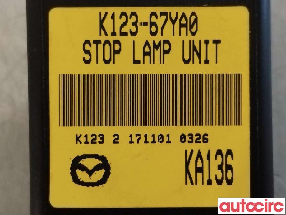 Styreenhet diverse til Mazda CX-5 2017-->> (Type II)  (MAZDA|K123-67-YA0)