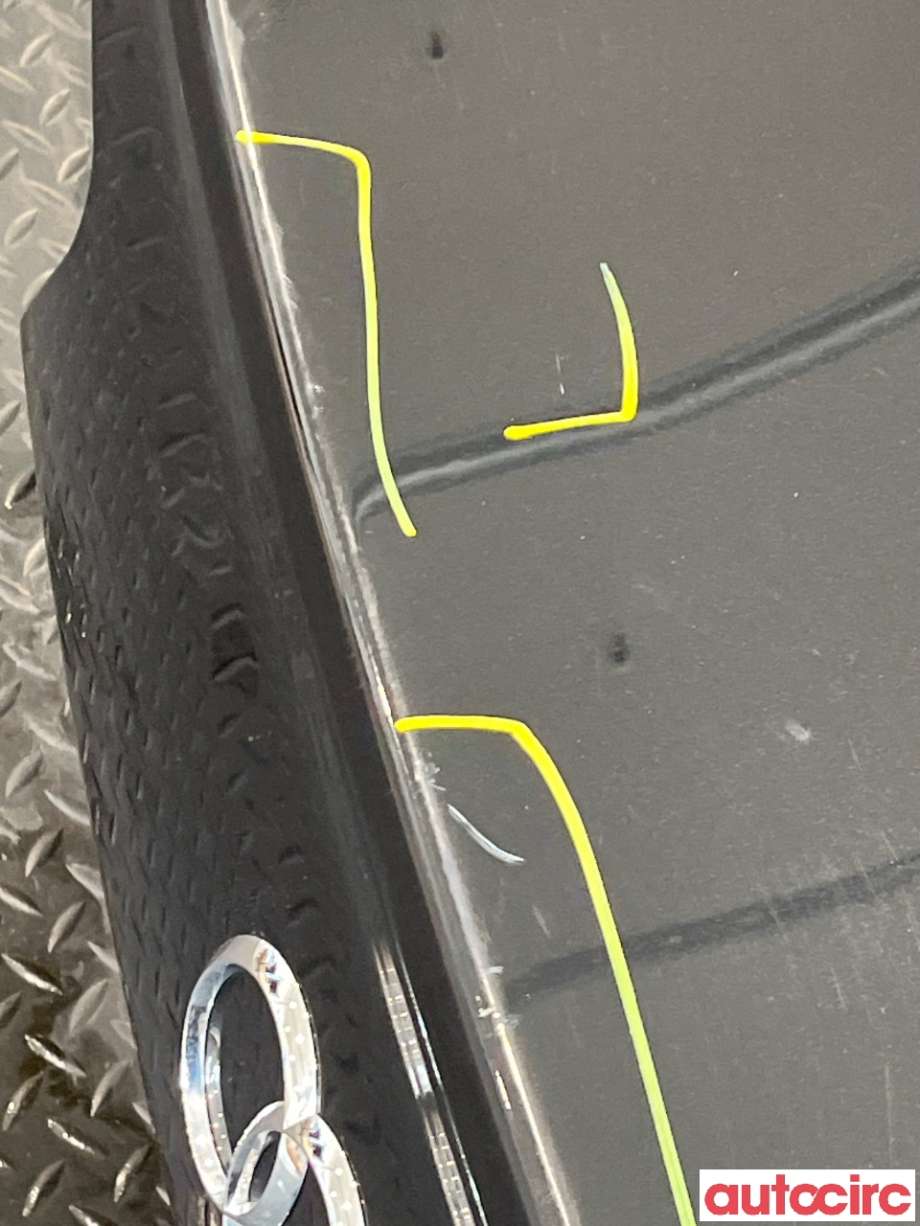 Bakluke sedan til Audi A6 2011-2014 (Type IV, Fase 1) (C7) (C7) (AUDI|4G5827023C)