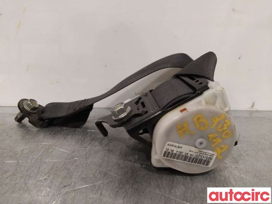 Sikkerhetsbelte bak høyre til Honda Civic 2012-2015 (Type IX, Fase 1)  (HONDA|04824-TB9-M00ZB|82450-TB9-G010-M4)