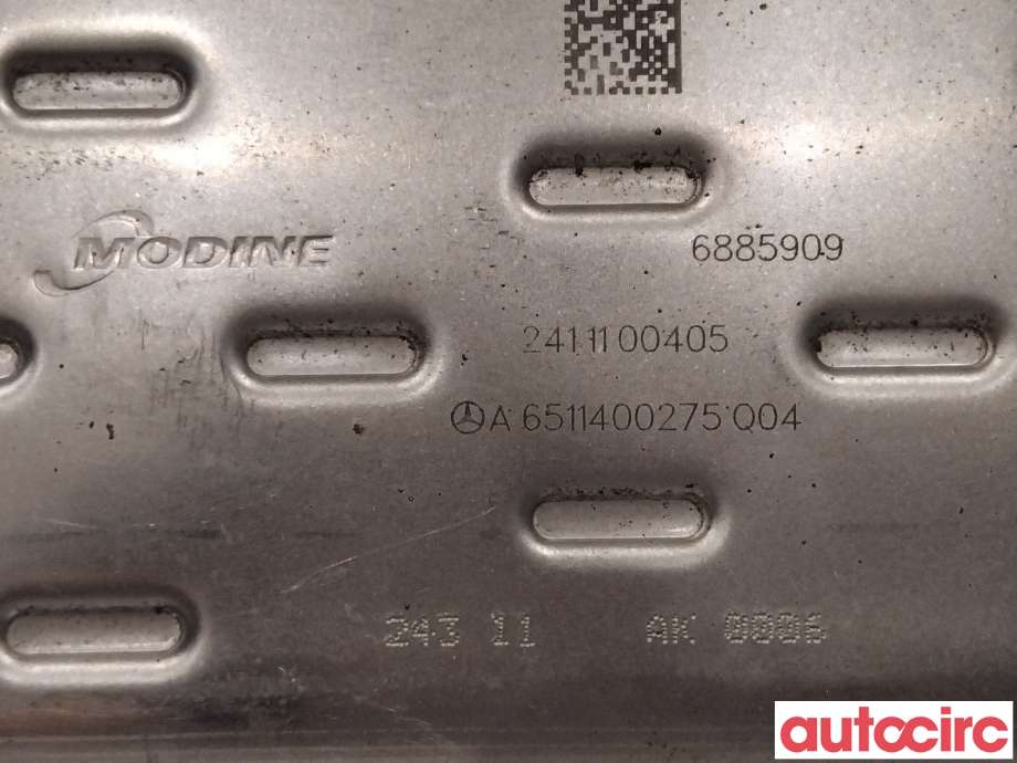 EGR-kjøler til Mercedes Vito/Viano 2010-2014 (Fase 2) (W639) (W639) (MERCEDES|A6511400675|)