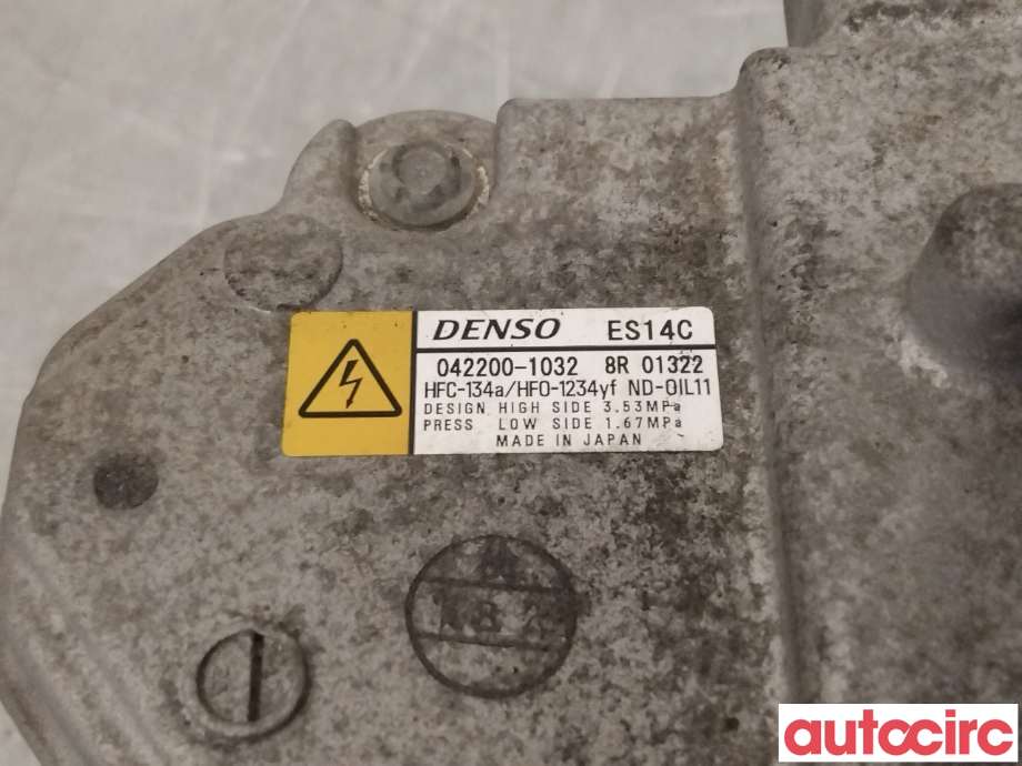 Aircondition kompressor til Toyota Auris 2015-2019 (Type II, Fase 2) (TOYOTA|8837047032|042200-1032|)