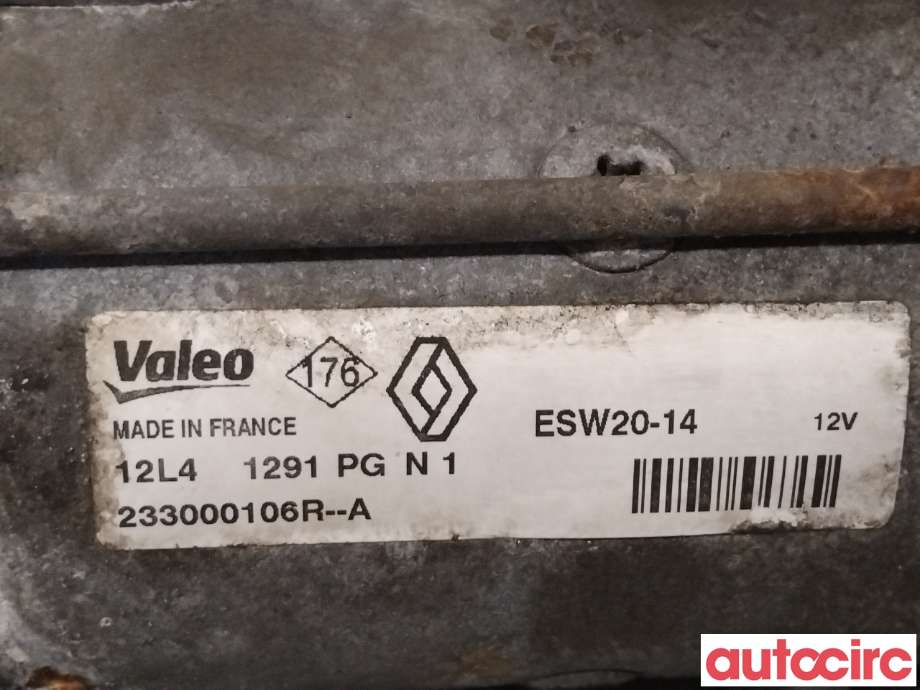 Starter diesel til Opel Vivaro B 2014-2019  (OPEL|95520344|ESW20-14|233000106R)