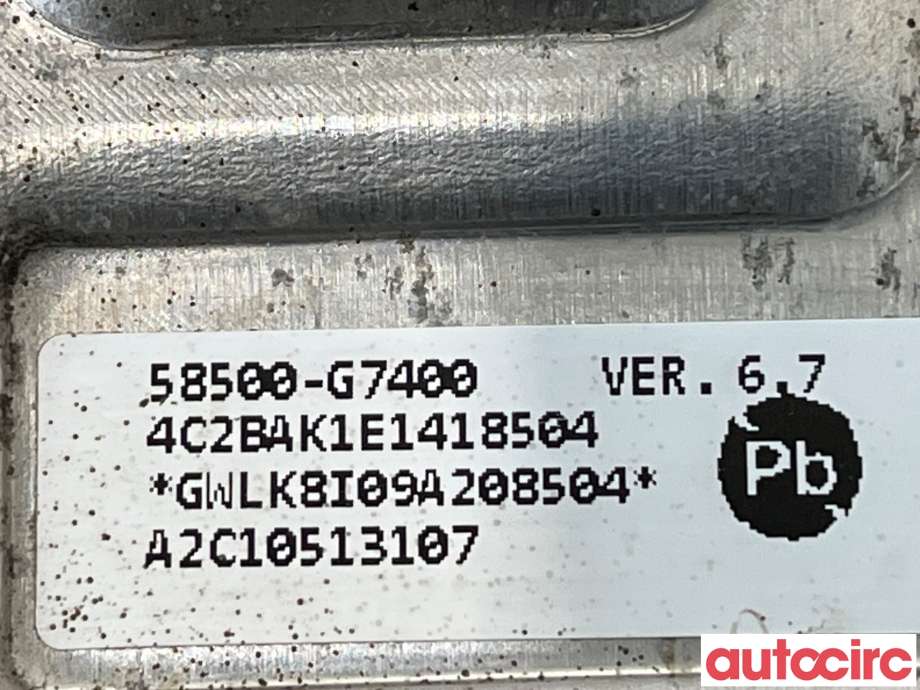ABS sentral til Hyundai Ioniq Electric 2016-2019 (Fase 1)  (HYUNDAI|58500G7400||58500-G7400)